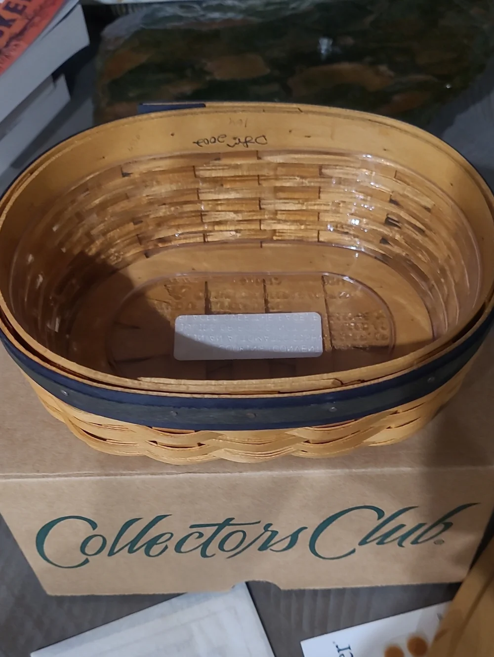 Longaberger Collectors Club Harmony Basket No 4 With Box